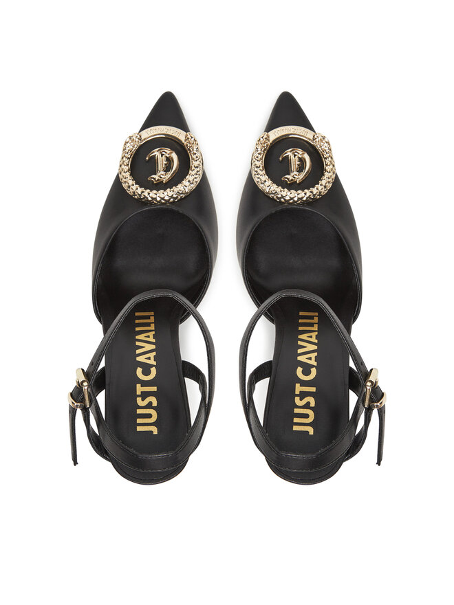 Just Cavalli Сандали Just Cavalli 78RA3S12 ZP273 Черен
