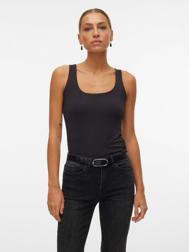 Vero Moda Vero Moda Τοπ Million 10305800 Μαύρο Regular Fit