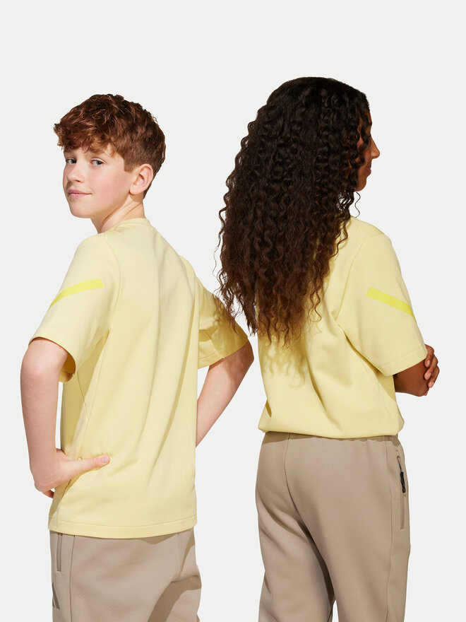 adidas adidas Camiseta Z.N.E. JD0015 Amarillo Loose Fit