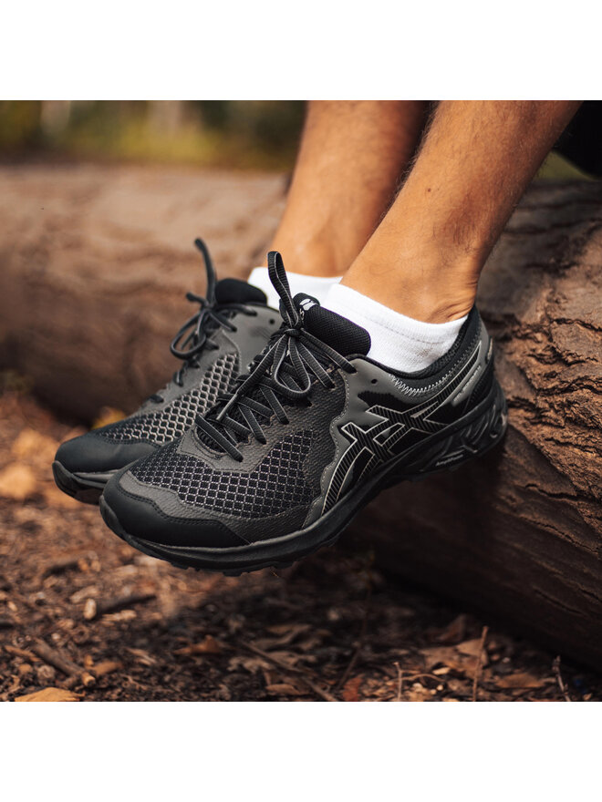 Zapatillas asics gel-sonoma 4 gore-tex negro gris oscuro top