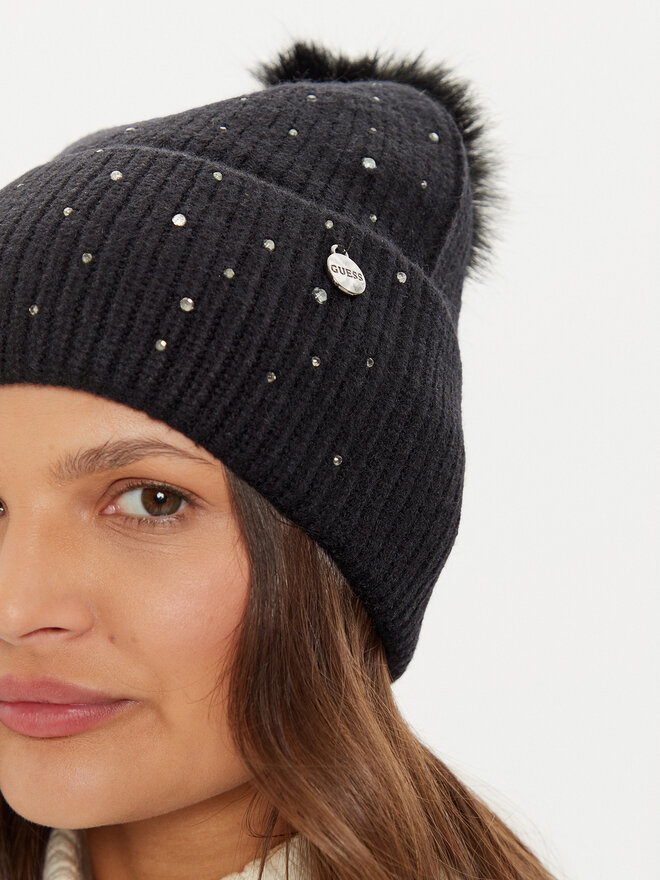 Guess Gorro Guess AW5213 POL01 Negro