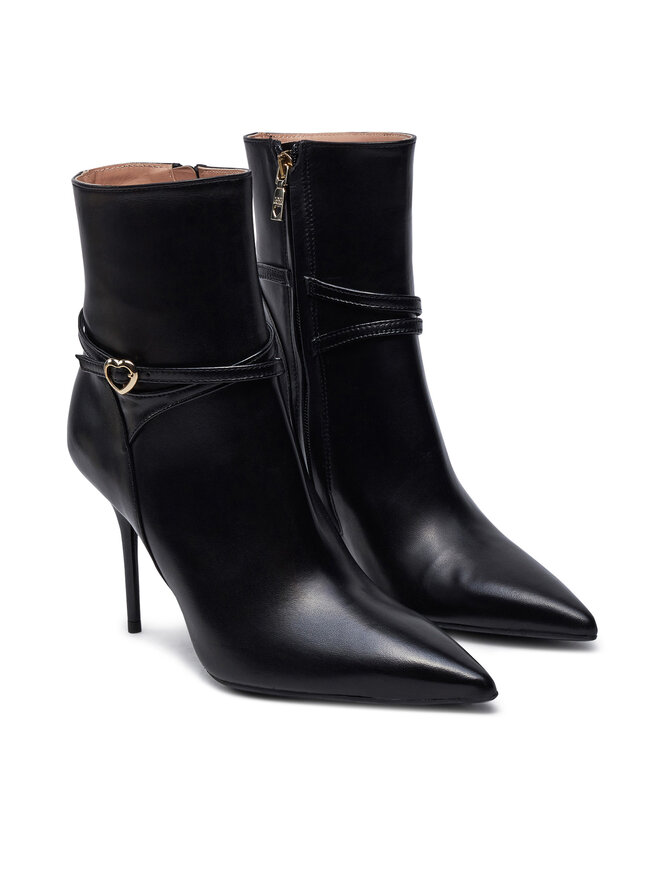 LOVE MOSCHINO Боти LOVE MOSCHINO JA21089G0LIA0000 Черен