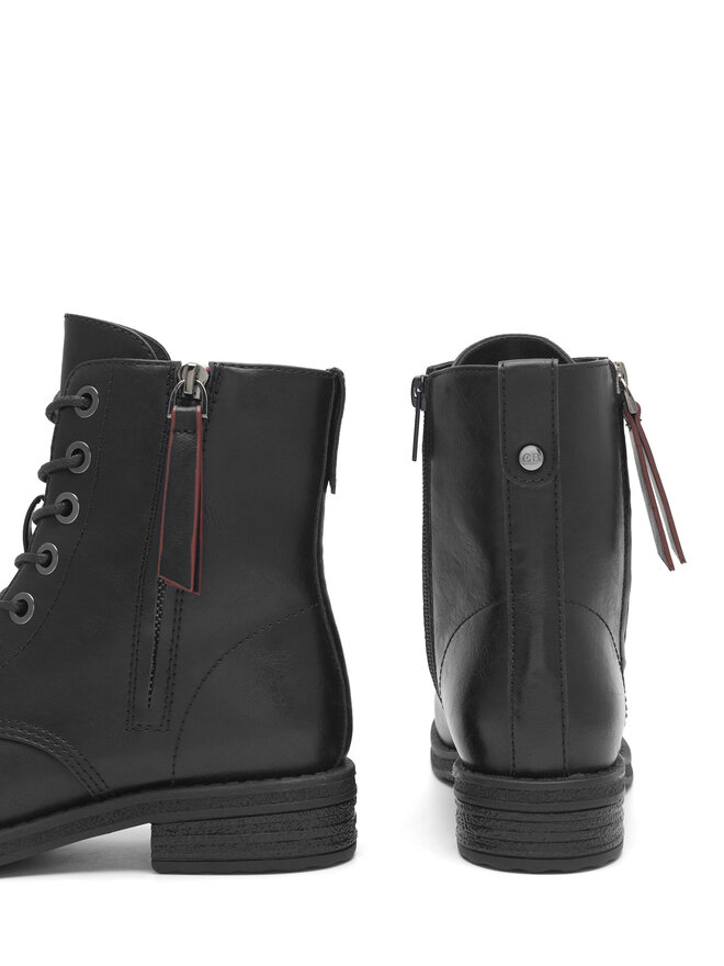 Clara Barson Schnürschuhe Clara Barson WS2702-09 Schwarz