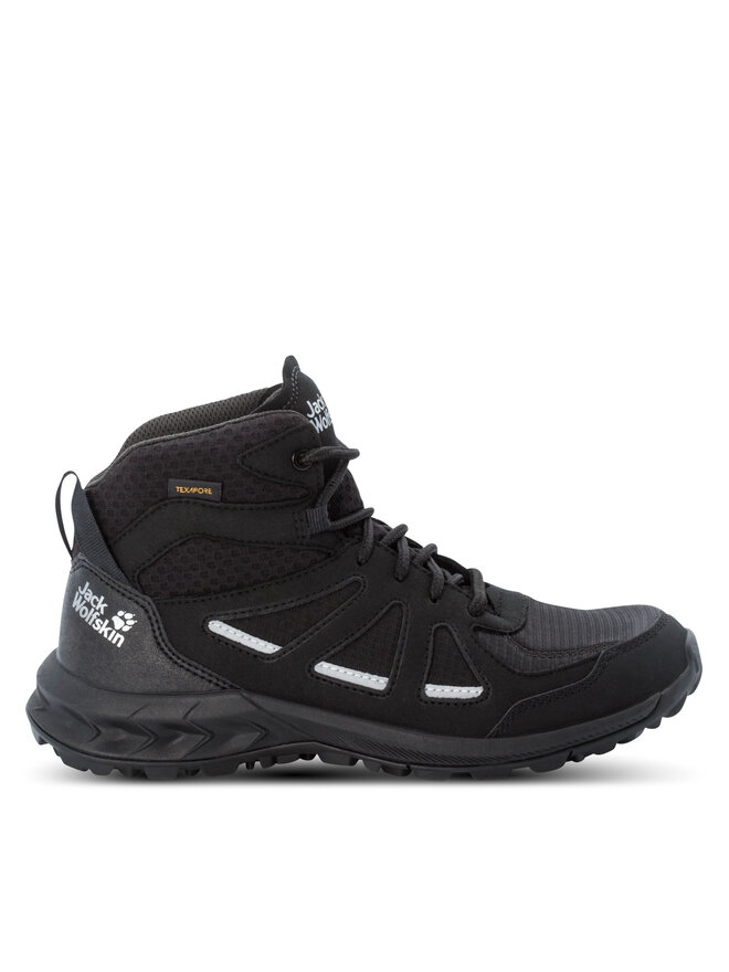 Jack Wolfskin Bakancs Jack Wolfskin Woodland 2 Texapore Mid W 4051331 Szürke