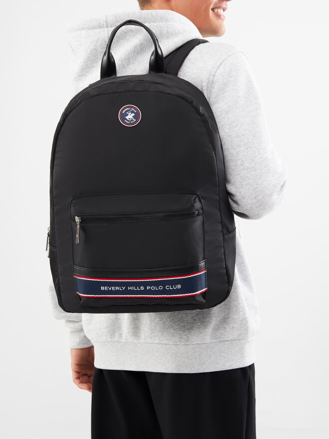 Beverly Hills Polo Club Nahrbtnik Beverly Hills Polo Club BHPC-M-007-CCC-05 Črna