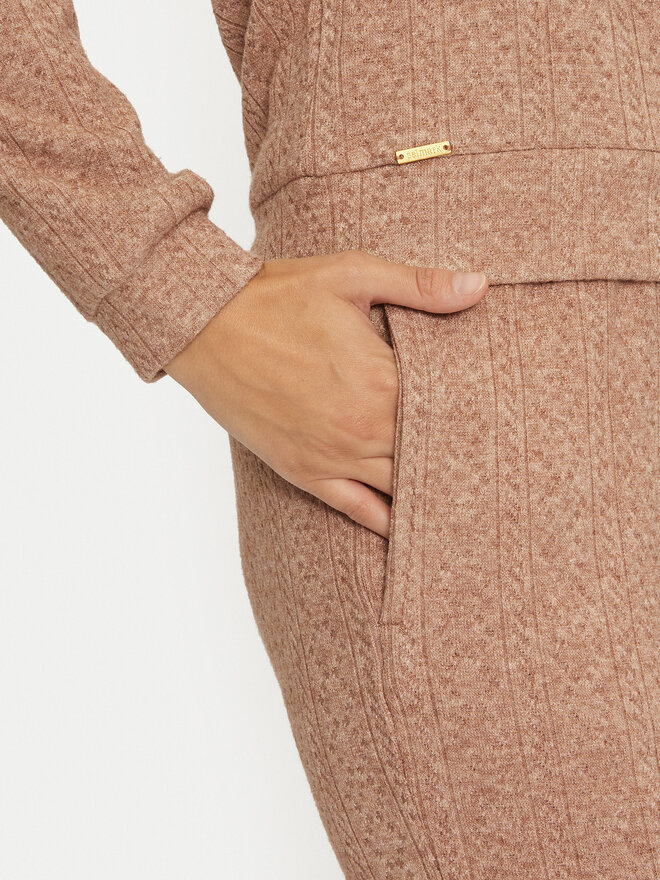 Selmark Selmark Πιτζάμα P8673 Μπεζ Regular Fit
