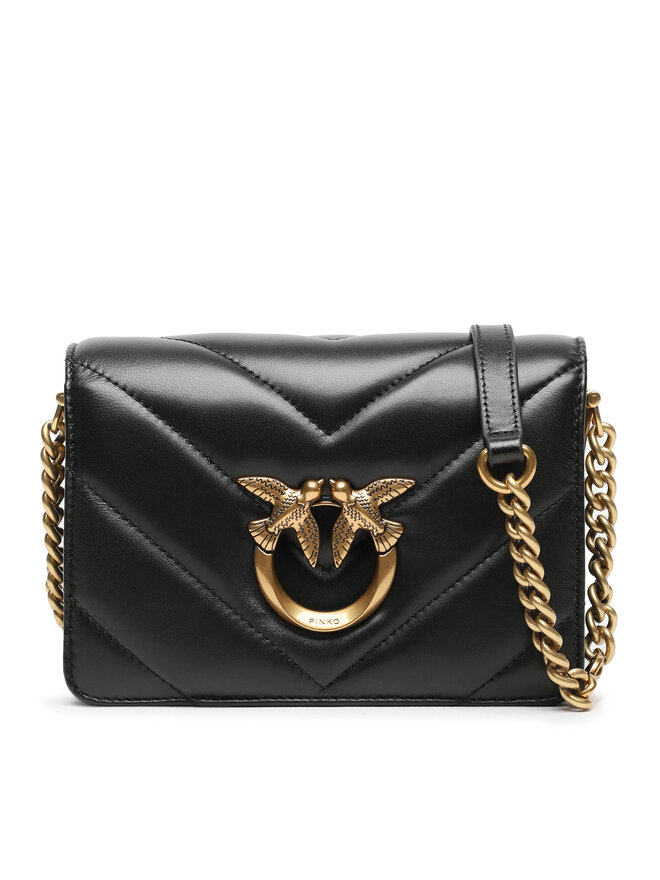 Handtasche Pinko Love Click Mini AI 23 24 PLTT 100067 A136 Schwarz eschuhe