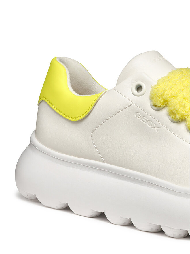 Geox Sneakersy Geox J Puffypop J55MRA 000BC C0552 M Biały