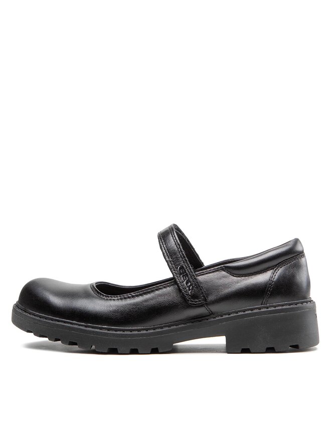 Geox Halbschuhe Geox J Casey G. P J6420P 00085 C9999 S Schwarz