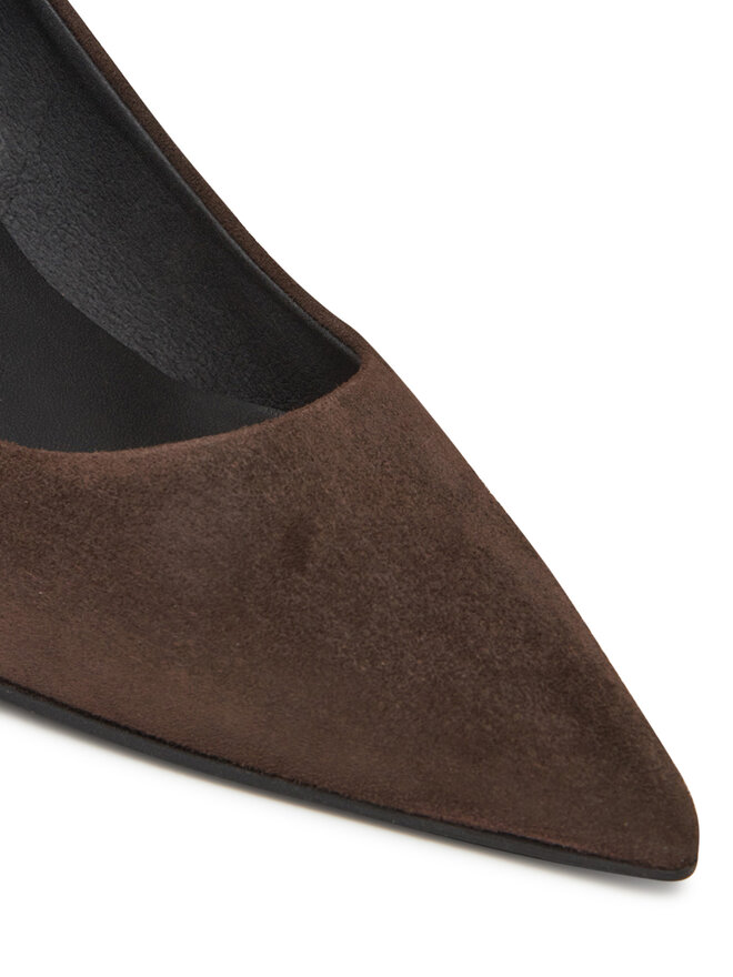 Furla Pantofi cu toc subțire Furla Essential Decollete T.60 YJ69FSN C10000 AL 3388S Maro