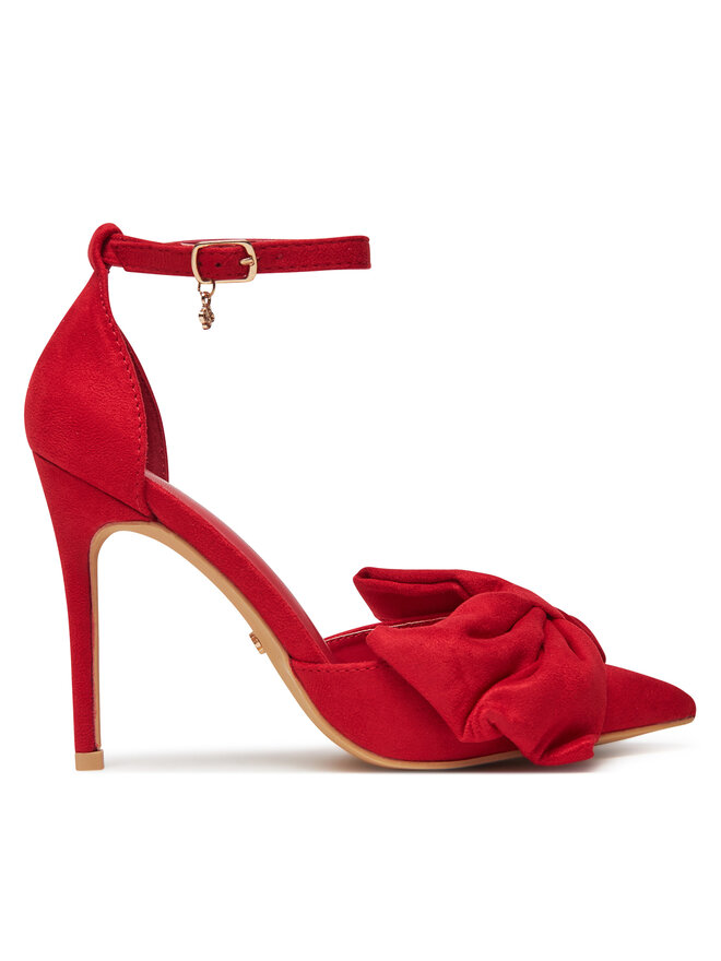 DeeZee Szpilki DeeZee HT6176-57 Czerwony