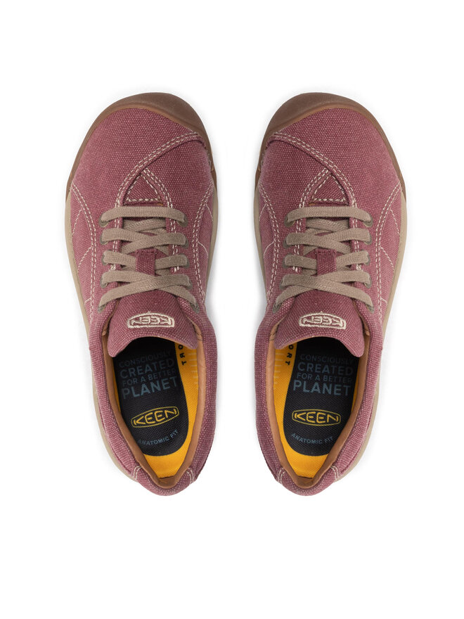Keen Трекінгові черевики Keen Presidio Canvas 1026097 Червоний