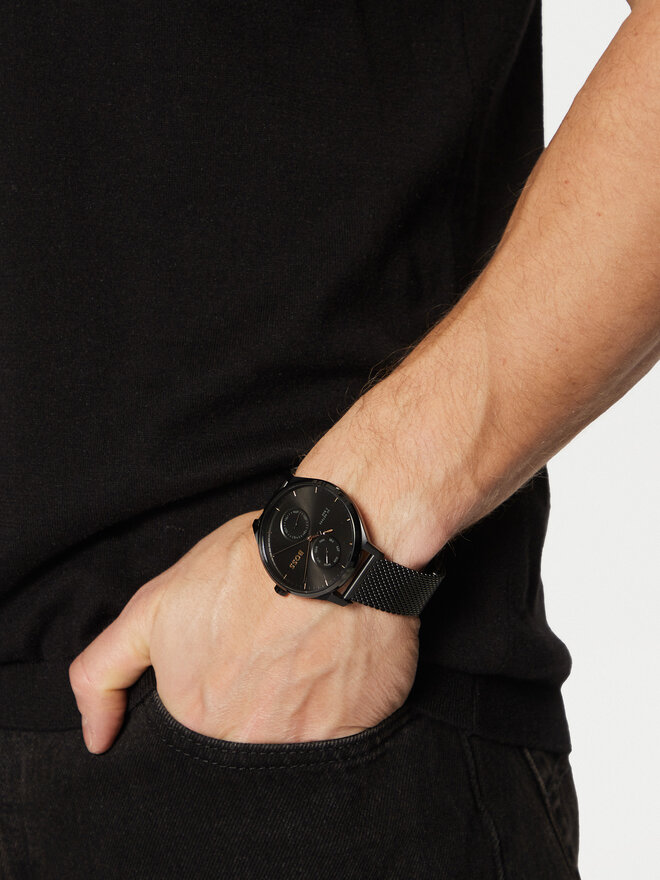 Годинник BOSS Tyler 1514105 Чорний | evzuttya.com.ua