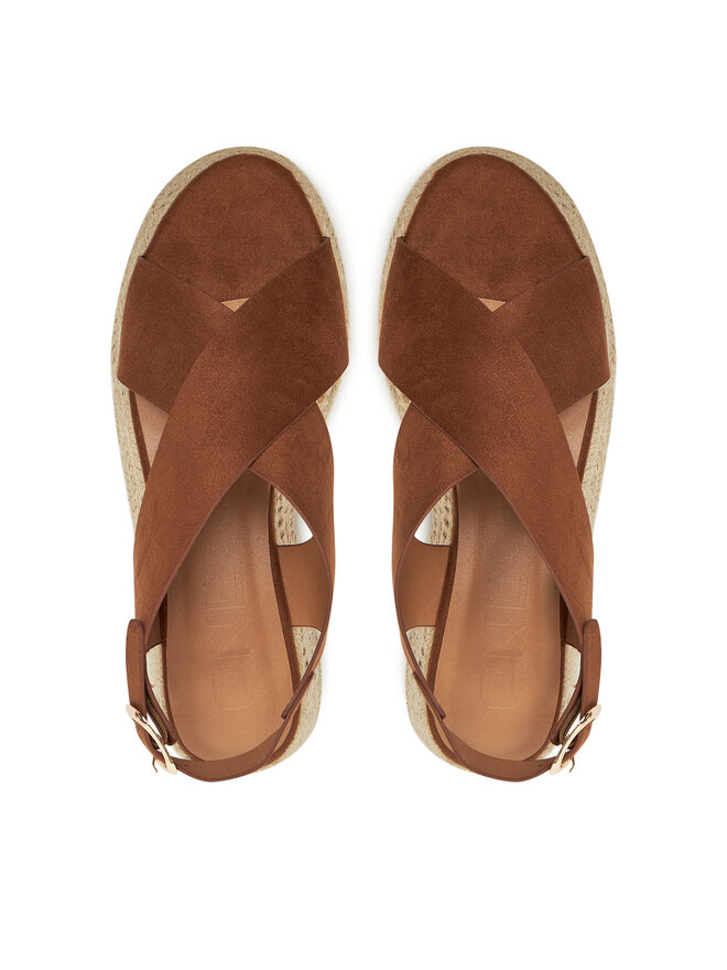 ONLY Shoes Espadrilles ONLY Shoes Onlminerva-2 Barna