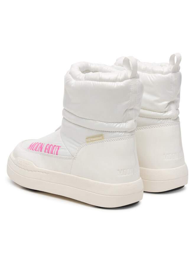 Moon Boot Schneeschuhe Moon Boot Jr Park Tube Mid Glitter Wp 80D3440110 S Weiß