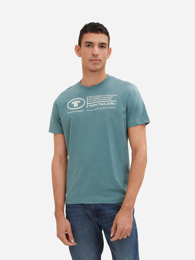 Tom Tailor Tom Tailor Camiseta 1035611 Verde Regular Fit