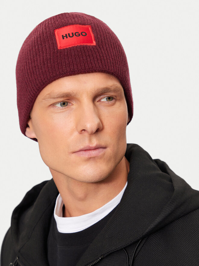 HUGO Gorro Hugo Xaff 50496011 Guinda/burdeos