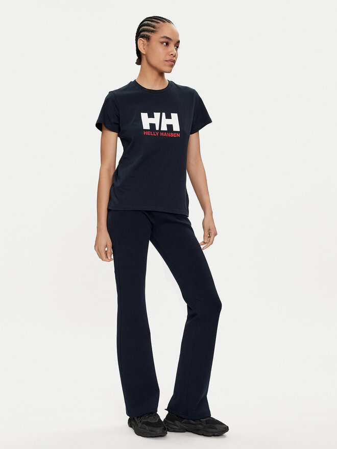 Helly Hansen Helly Hansen Póló W Hh Logo T-Shirt 2.0 34465 Sötétkék Regular Fit