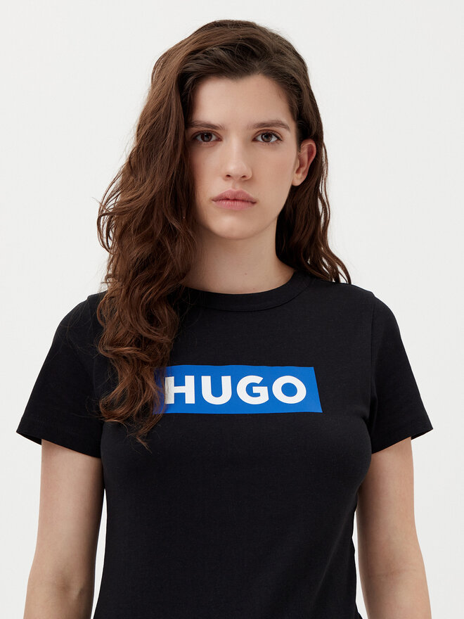 HUGO HUGO T-Shirt Classic 50510772 Μαύρο Regular Fit