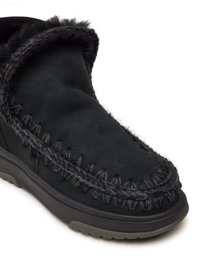 Mou Schneeschuhe Mou Eskimo Jogger Glitter FW421001A Schwarz