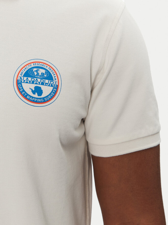 Napapijri Napapijri Polo E-Clanis NP0A4ID3N1A1 Λευκό Regular Fit