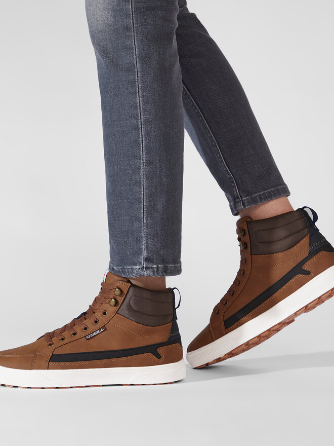 O'Neill Sneakersy O'Neill Wallenberg Men Mid 90223017.JCU Hnedá