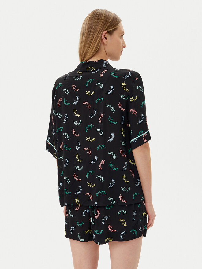 DKNY DKNY Pijama YI50005 Negro Regular Fit