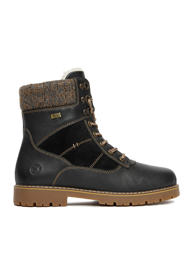 Remonte Schnürschuhe Remonte CEO-D9378-00 Schwarz