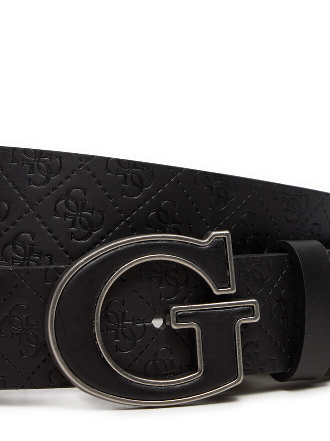 Guess Cinturón para hombre Guess M4BZ31 L0VG0 Negro