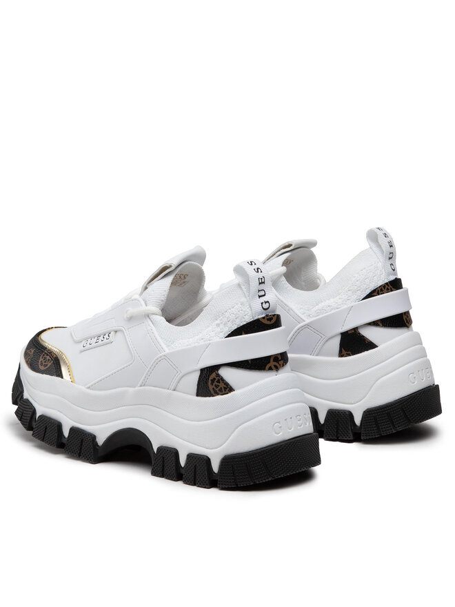 Guess Sneakersy Guess Braydin FL8BYD SMF12 Biały