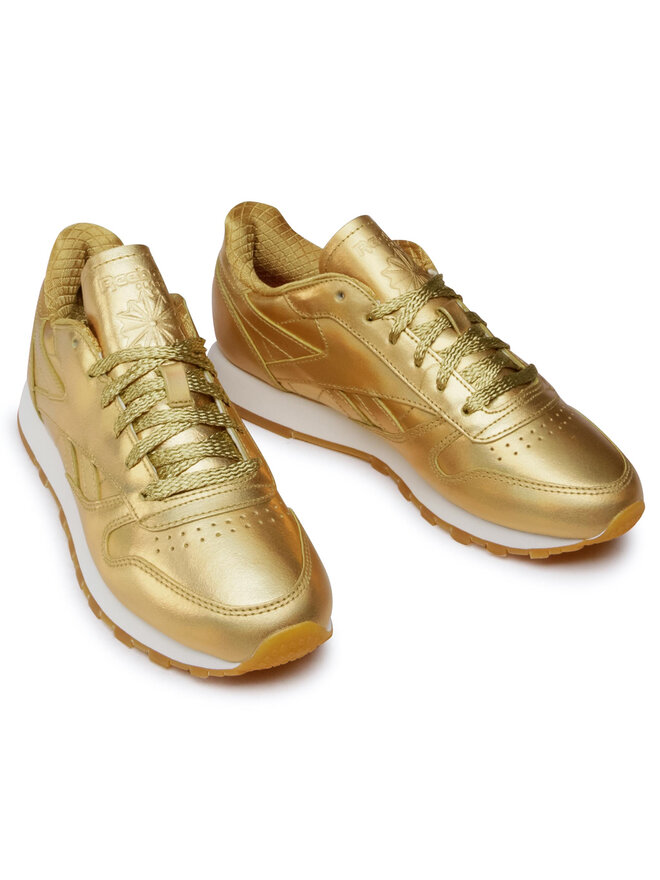 Reebok Sneakersy Reebok Cl Leather Mu FX7194 Zlatá