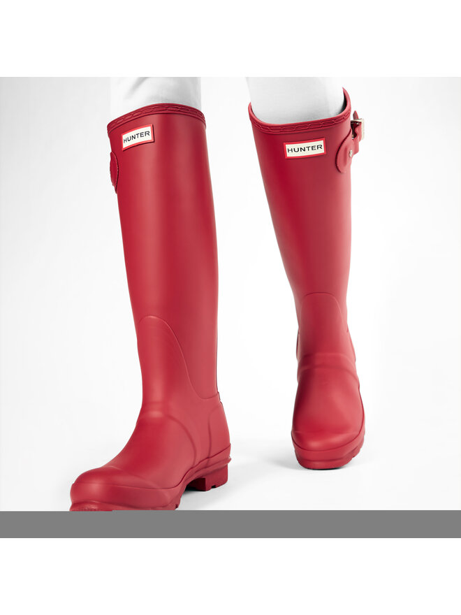 Hunter Holínky Hunter Original Tall W23499 Červená