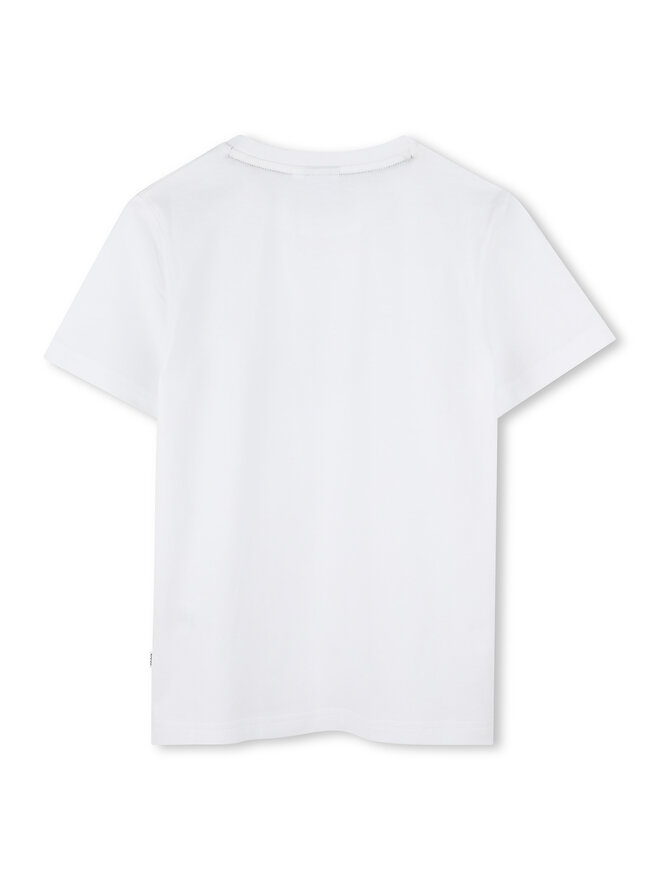 BOSS BOSS Футболка J52035 S Білий Slim Fit