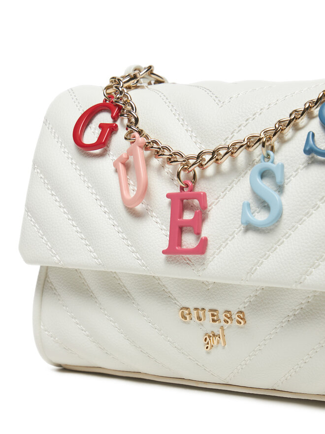 Guess Τσάντα Guess J4YZ45 WFZL0 Λευκό