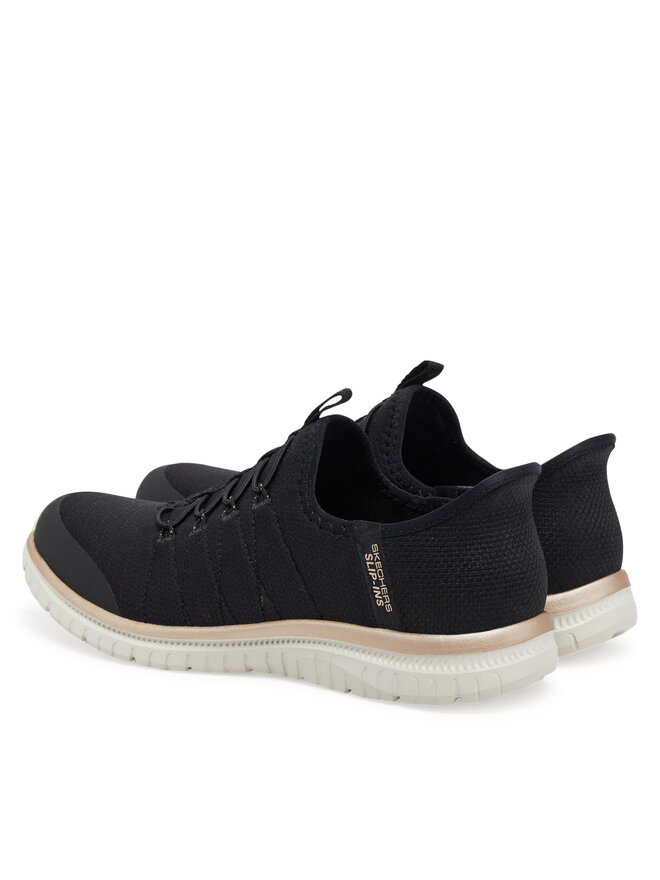 Skechers Αθλητικά Skechers GO WALK Anywhere - Vivi 104426/BKRG Μαύρο