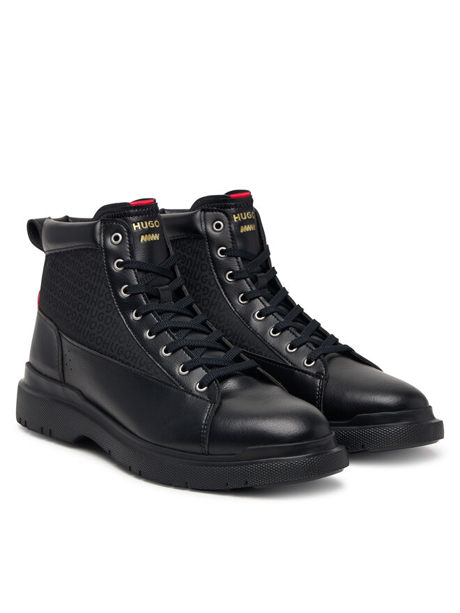 HUGO Schnürschuhe HUGO Nash 50573114 Schwarz