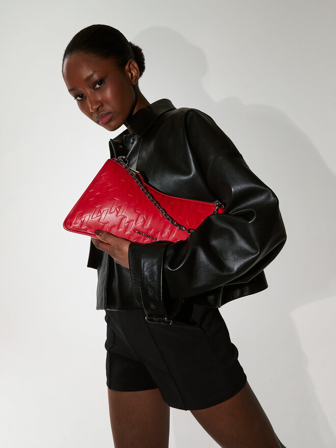 KARL LAGERFELD Handtasche KARL LAGERFELD 231W3020 Rot