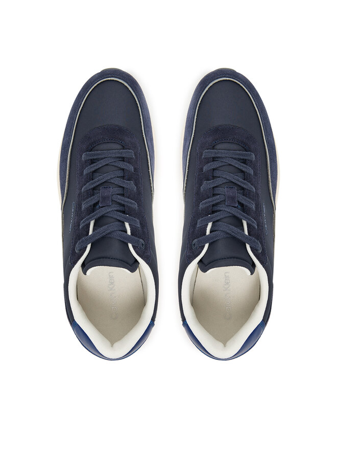 Calvin Klein Zapatillas Calvin Klein Low Top Lace Up Repreve Mix HM0HM01714 Azul marino