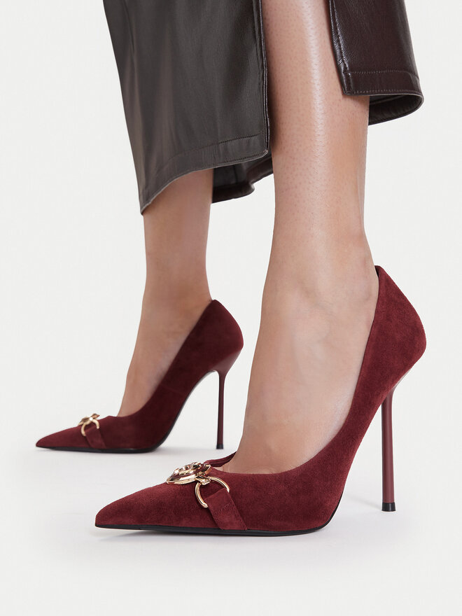 Eva Minge High Heels Eva Minge EO-LILA-1677-13-3S Dunkelrot
