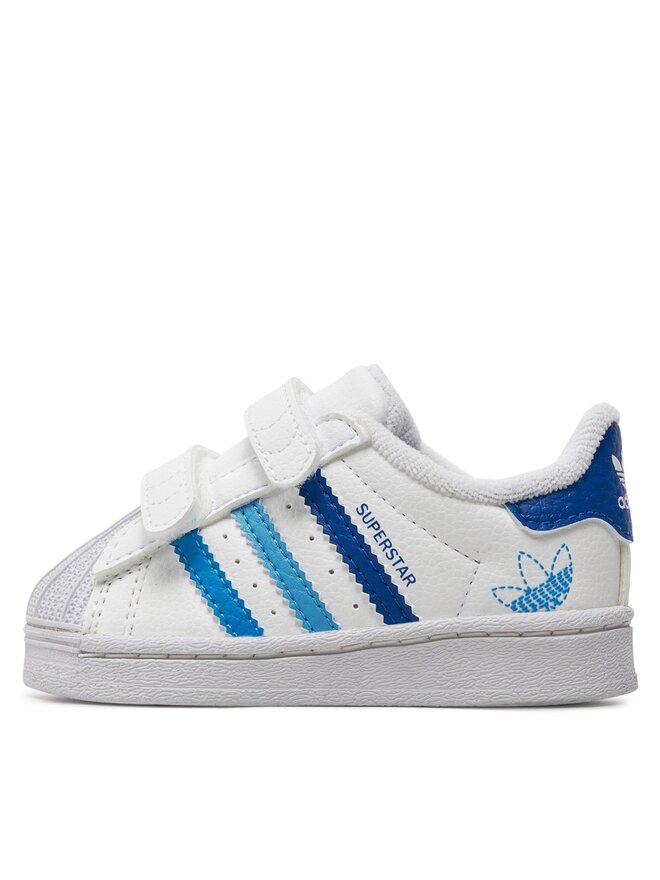 adidas Sneakersy adidas Superstar Kids IF3599 Biela