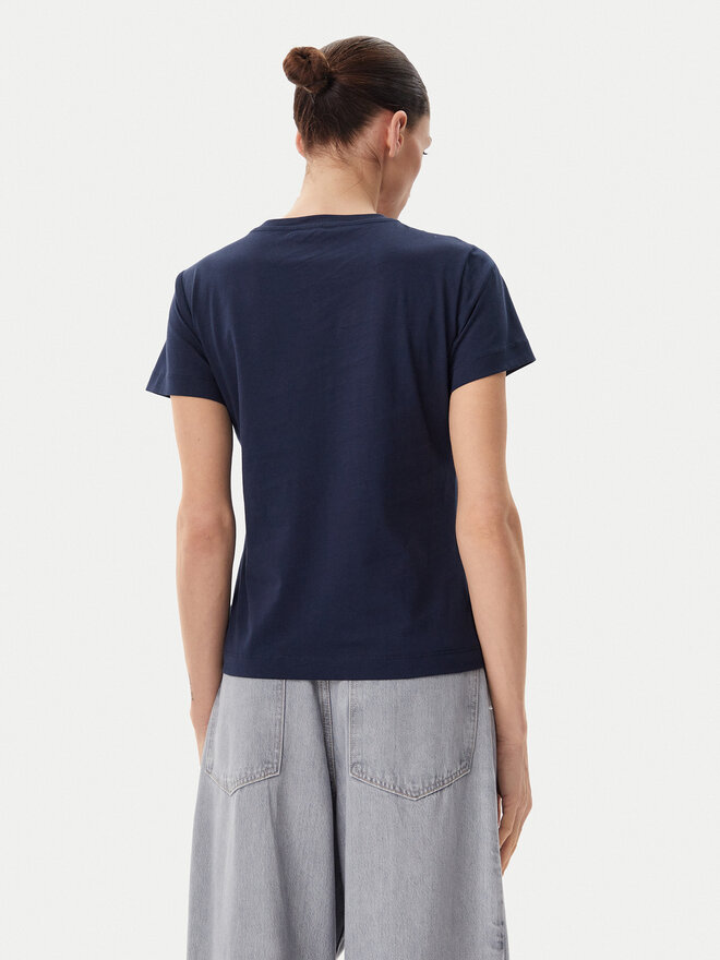 PINKO PINKO T-Shirt Nambrone 103320 A2G7 Dunkelblau Regular Fit