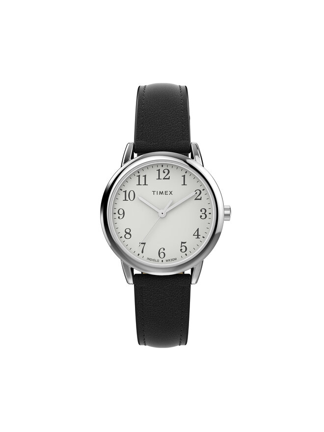 Timex Zegarek Timex Easy Reader Classic TW2W32500 Czarny