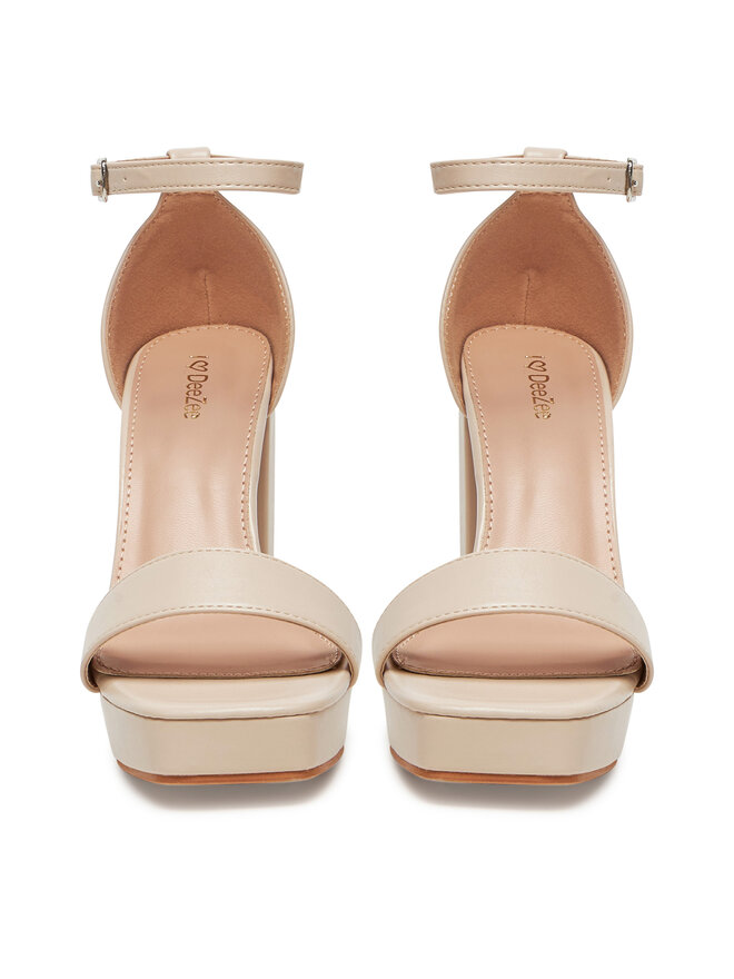 DeeZee Sandales DeeZee LE601-19 Écru