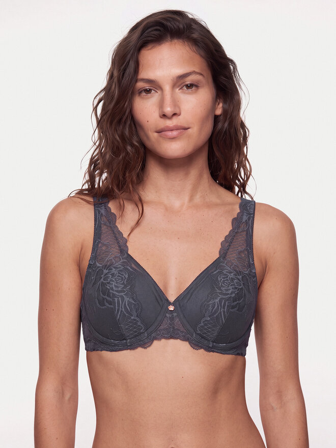 Triumph Triumph Бюстгальтер з підкладкою Wild Peony Florale 10209627 Сірий
