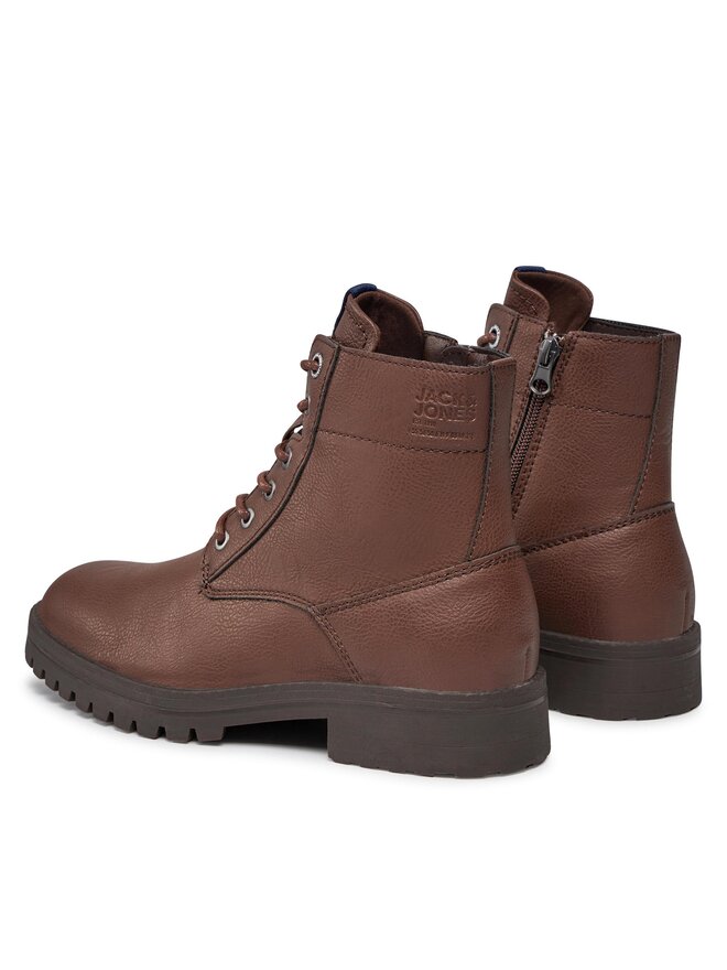 Jack&Jones Kozačky Jack&Jones 12243413 Hnědá