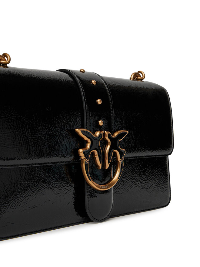 PINKO Handtasche PINKO Love One Light Cl PE 25 PLTT 105313 A1UV Schwarz