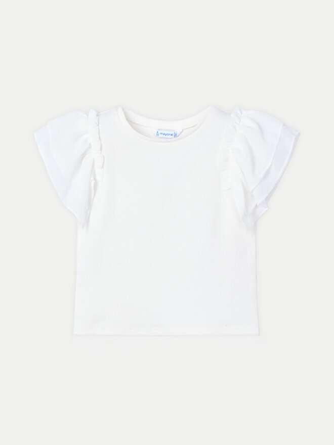 Mayoral Mayoral Majica 3013 Écru Regular Fit