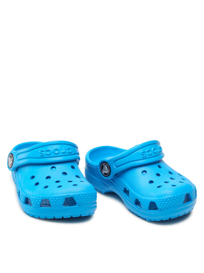 Crocs Pantoletten Crocs Classic Clog T 206990 Blau