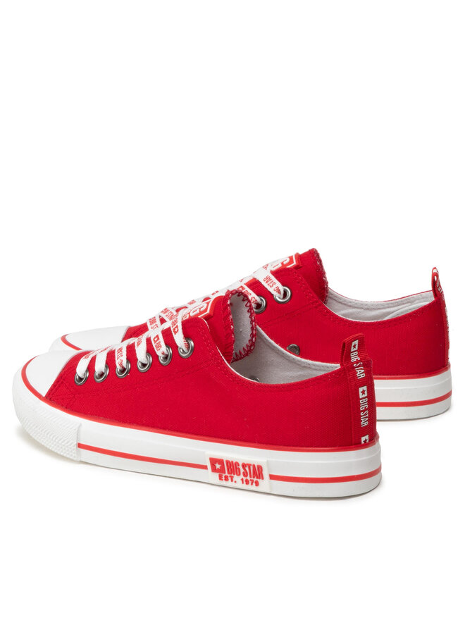 Big Star Shoes Trampki Big Star Shoes KK274104 Czerwony