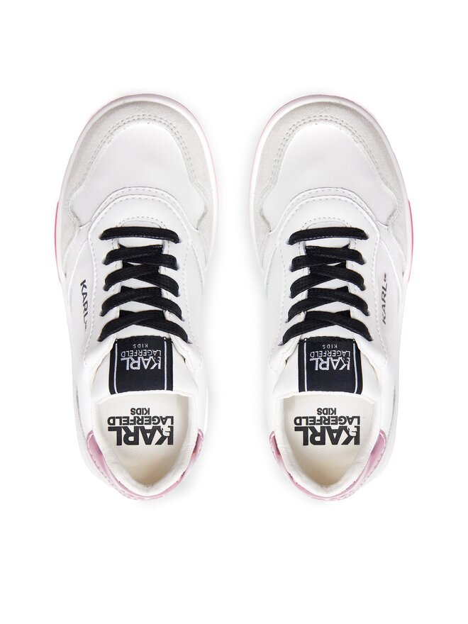 Karl Lagerfeld Kids Sneakersy Karl Lagerfeld Kids Z30008 M Biały